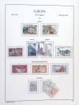 1956-2011, Collection d'Europa en 6 volumes Leuchtturm,
