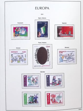 1956-2011, Collection d'Europa en 6 volumes Leuchtturm,