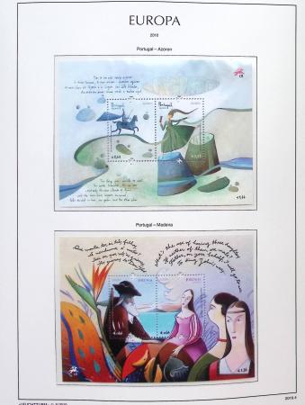 1956-2011, Collection d'Europa en 6 volumes Leuchtturm,