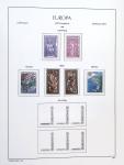 1956-2011, Collection d'Europa en 6 volumes Leuchtturm,