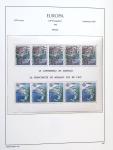 1956-2011, Collection d'Europa en 6 volumes Leuchtturm,