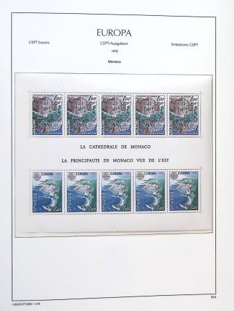 1956-2011, Collection d'Europa en 6 volumes Leuchtturm,