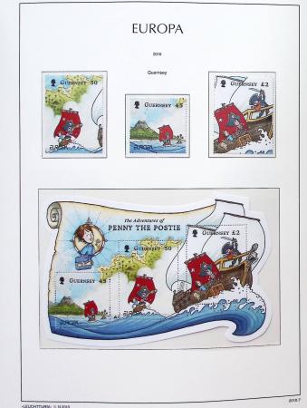 1956-2011, Collection d'Europa en 6 volumes Leuchtturm,
