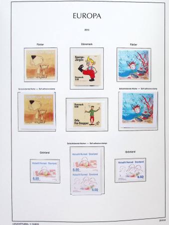 1956-2011, Collection d'Europa en 6 volumes Leuchtturm,