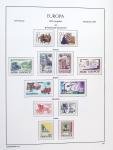 1956-2011, Collection d'Europa en 6 volumes Leuchtturm,