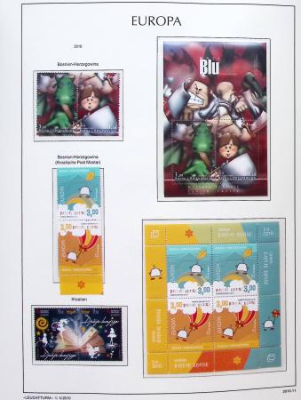 1956-2011, Collection d'Europa en 6 volumes Leuchtturm,