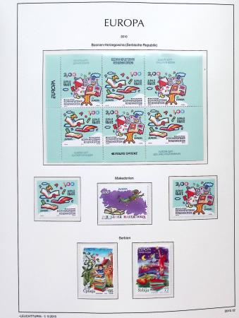 1956-2011, Collection d'Europa en 6 volumes Leuchtturm,