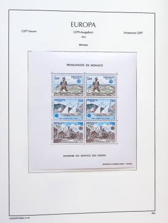 1956-2011, Collection d'Europa en 6 volumes Leuchtturm,