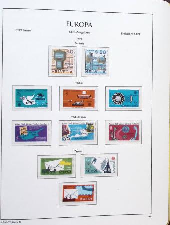 1956-2011, Collection d'Europa en 6 volumes Leuchtturm,