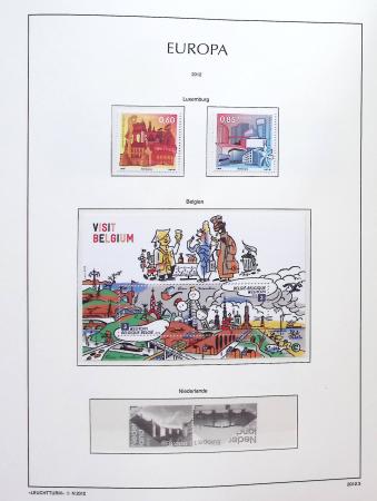 1956-2011, Collection d'Europa en 6 volumes Leuchtturm,