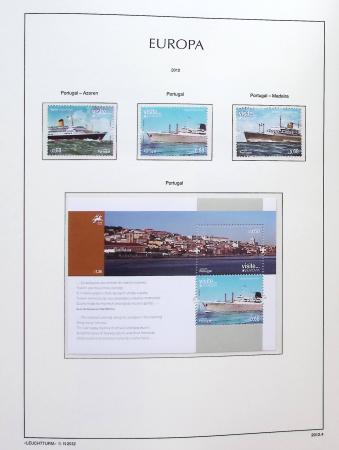 1956-2011, Collection d'Europa en 6 volumes Leuchtturm,