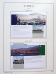 1956-2011, Collection d'Europa en 6 volumes Leuchtturm,