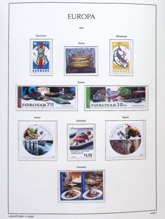 1956-2011, Collection d'Europa en 6 volumes Leuchtturm,