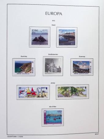 1956-2011, Collection d'Europa en 6 volumes Leuchtturm,
