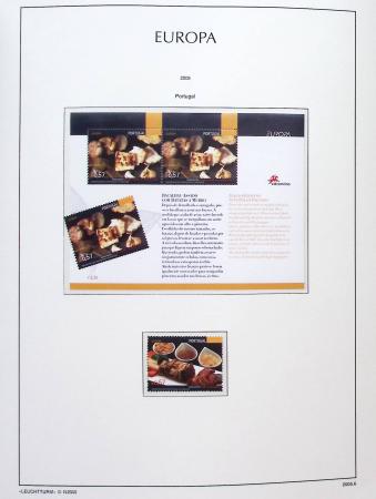 1956-2011, Collection d'Europa en 6 volumes Leuchtturm,