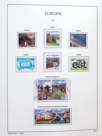 1956-2011, Collection d'Europa en 6 volumes Leuchtturm,