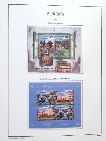 1956-2011, Collection d'Europa en 6 volumes Leuchtturm,