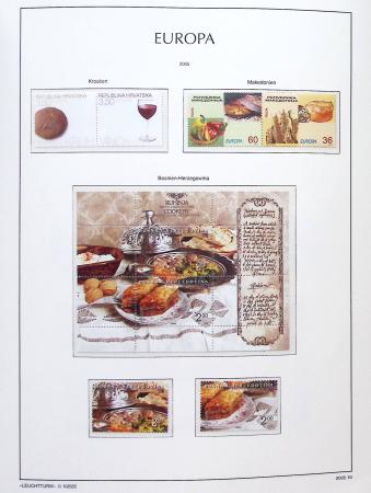 1956-2011, Collection d'Europa en 6 volumes Leuchtturm,