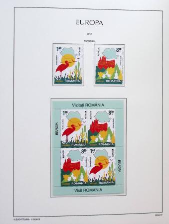 1956-2011, Collection d'Europa en 6 volumes Leuchtturm,