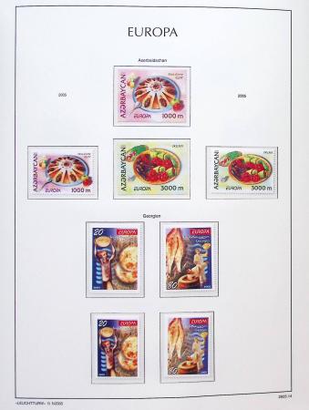 1956-2011, Collection d'Europa en 6 volumes Leuchtturm,