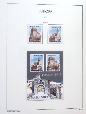 1956-2011, Collection d'Europa en 6 volumes Leuchtturm,
