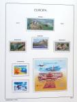 1956-2011, Collection d'Europa en 6 volumes Leuchtturm,