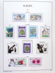 1956-2011, Collection d'Europa en 6 volumes Leuchtturm,