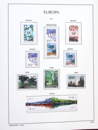 1956-2011, Collection d'Europa en 6 volumes Leuchtturm,
