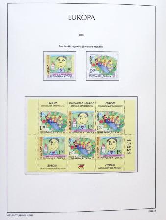 1956-2011, Collection d'Europa en 6 volumes Leuchtturm,