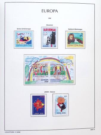 1956-2011, Collection d'Europa en 6 volumes Leuchtturm,
