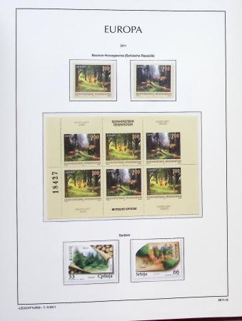 1956-2011, Collection d'Europa en 6 volumes Leuchtturm,