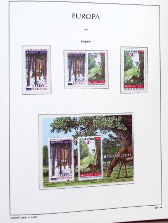 1956-2011, Collection d'Europa en 6 volumes Leuchtturm,
