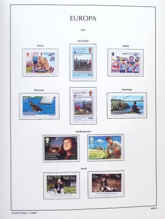 1956-2011, Collection d'Europa en 6 volumes Leuchtturm,