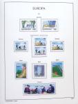 1956-2011, Collection d'Europa en 6 volumes Leuchtturm,