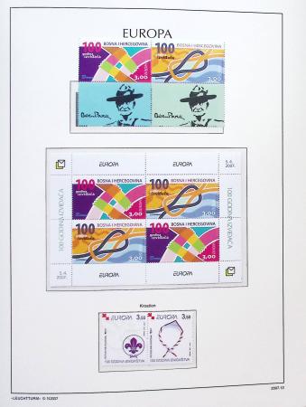 1956-2011, Collection d'Europa en 6 volumes Leuchtturm,