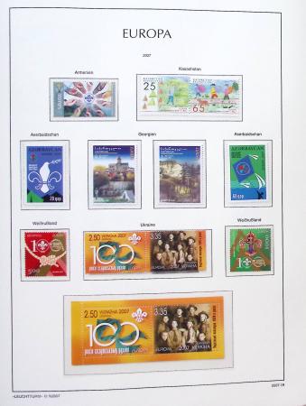 1956-2011, Collection d'Europa en 6 volumes Leuchtturm,