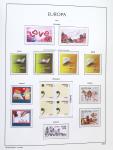 1956-2011, Collection d'Europa en 6 volumes Leuchtturm,