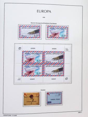 1956-2011, Collection d'Europa en 6 volumes Leuchtturm,