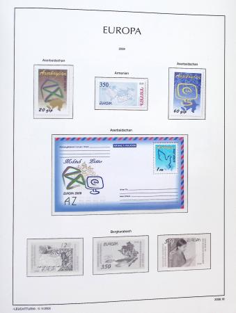 1956-2011, Collection d'Europa en 6 volumes Leuchtturm,