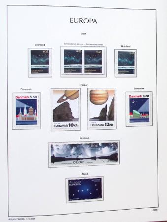 1956-2011, Collection d'Europa en 6 volumes Leuchtturm,