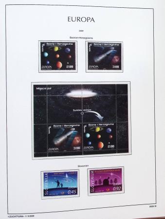 1956-2011, Collection d'Europa en 6 volumes Leuchtturm,