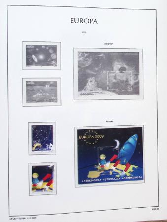 1956-2011, Collection d'Europa en 6 volumes Leuchtturm,