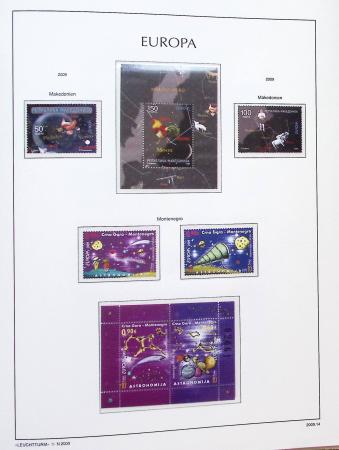 1956-2011, Collection d'Europa en 6 volumes Leuchtturm,