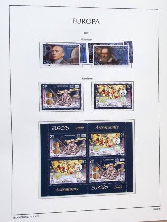 1956-2011, Collection d'Europa en 6 volumes Leuchtturm,