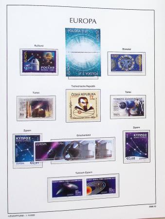 1956-2011, Collection d'Europa en 6 volumes Leuchtturm,