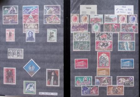1960-2004, Collection de France en neuf en 10 volumes