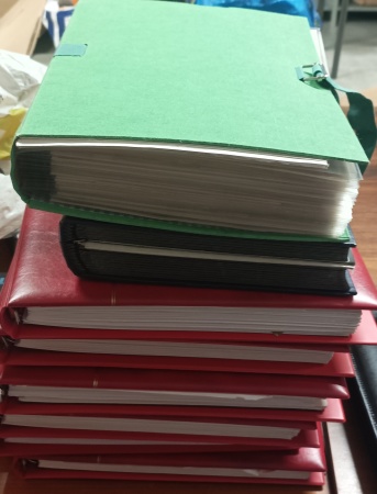 1849-1982, Accumulation en 7 albums de timbres d'usage