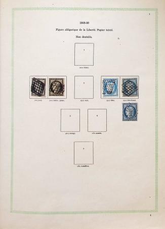 1849-1997,  Collection de France en obl. en 2 volumes
