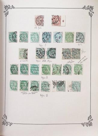 1849-1997, Collection de France en obl. en 2 volumes