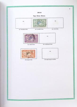 1849-1997, Collection de France en obl. en 2 volumes